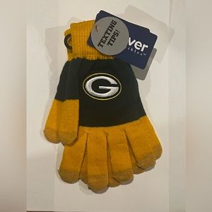 Green Bay Packers Texting Gloves